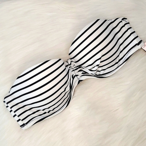 🆕️NWT 2016 Victoria's Secret Strapless Flirt Bandeau Molded Padded Pushup 32B - Picture 16 of 16